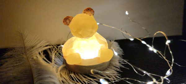 Светильник ночник "Мишка" из эпоксидной смолы ручная работа